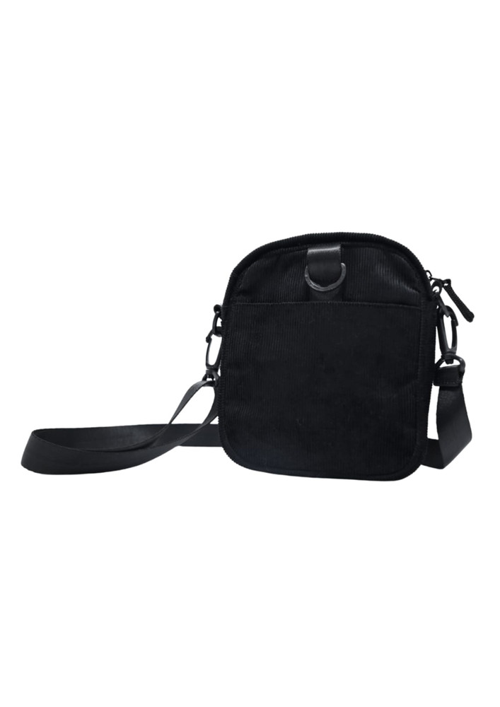 Corduroy Black Shoulder Sling Bag