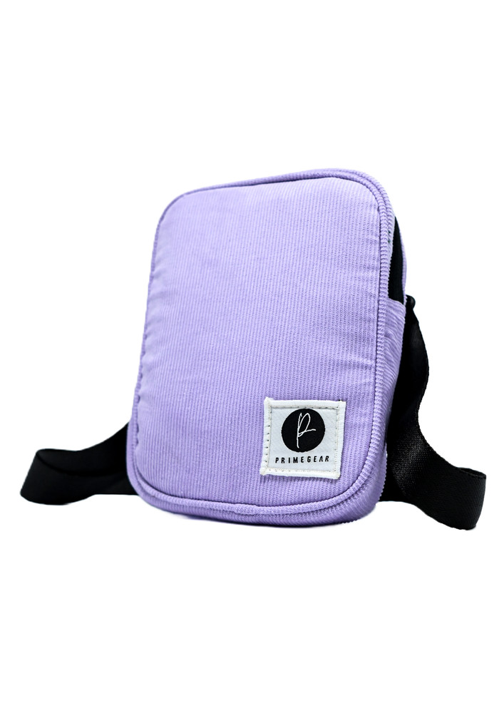 Corduroy Mini Lavender Sling Bag