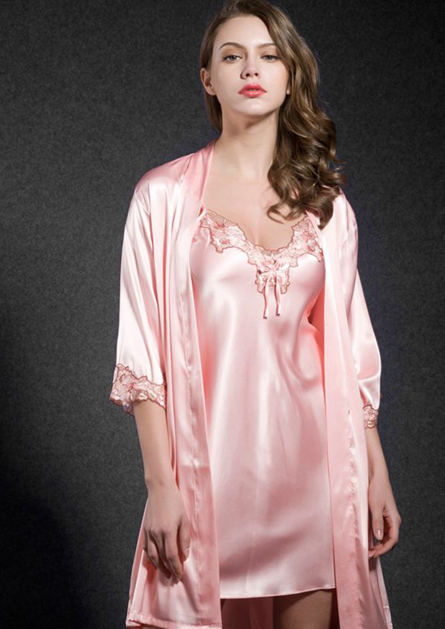 ON THE SURFACE PINK NIGHTGOWN