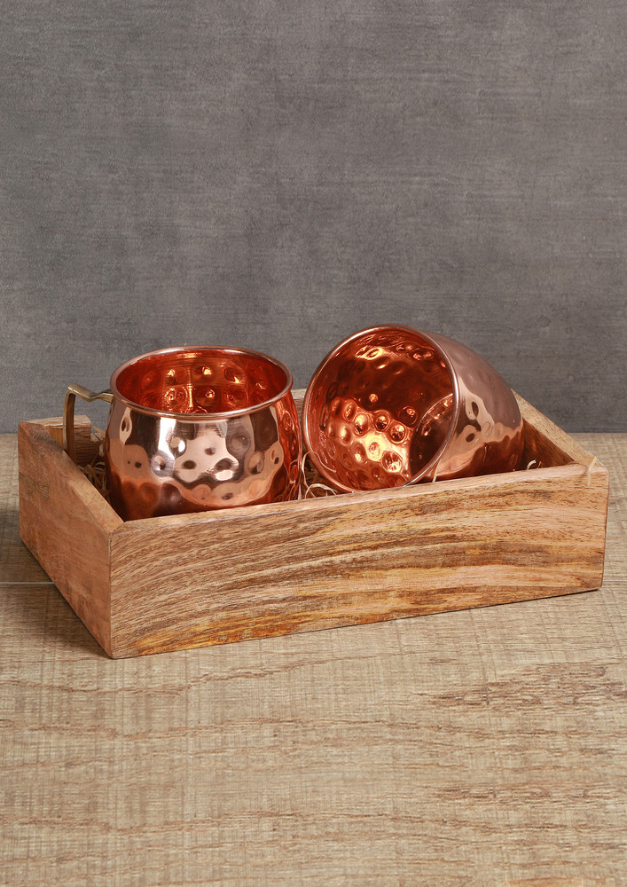 Manor House Copper Mugs Set of 2