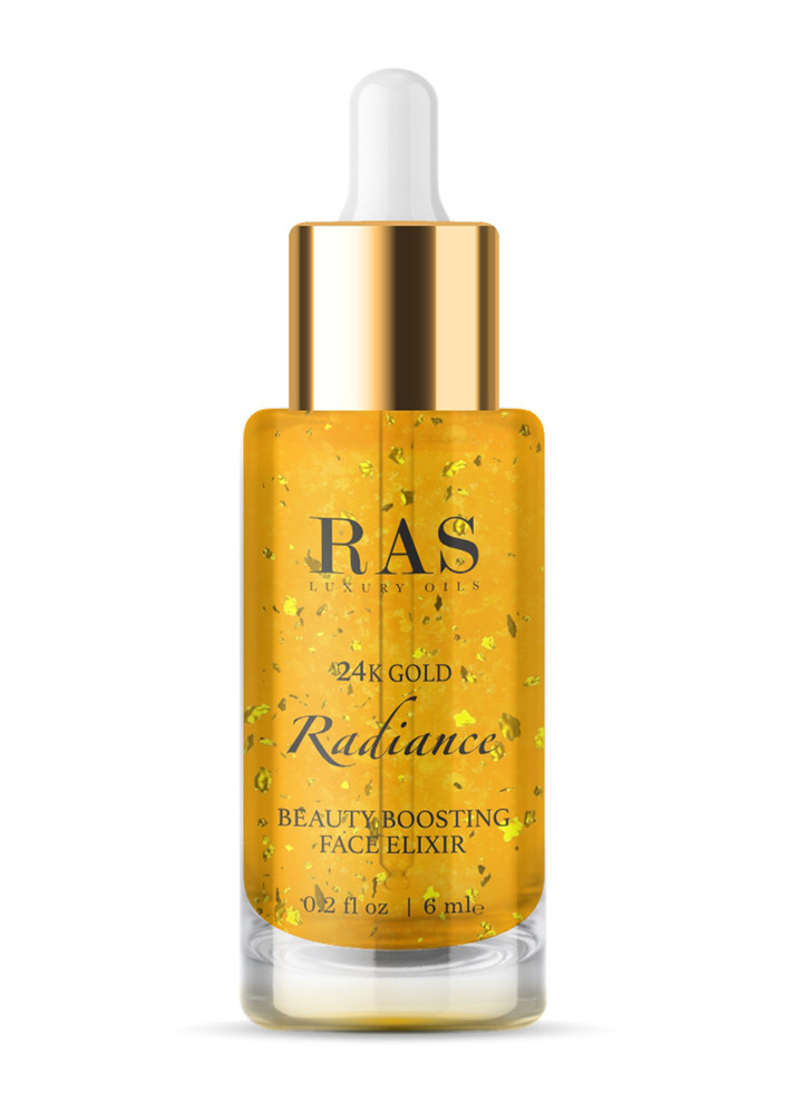 RAS Luxury Oils 24k Gold Radiance Beauty Boosting Face Elixir-RADG6ML