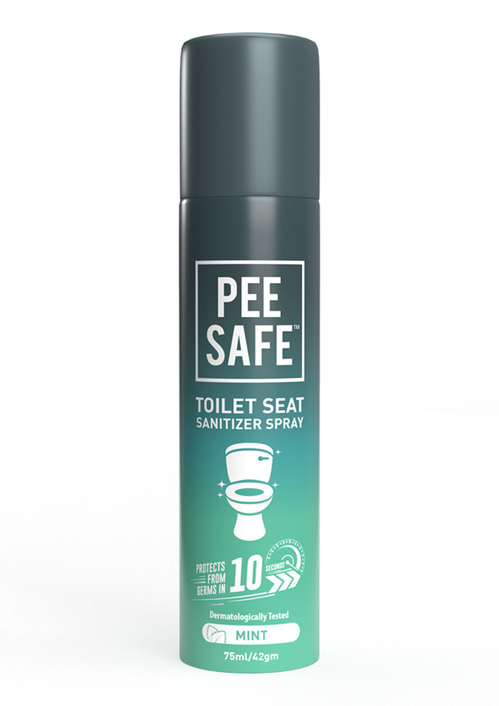 Pee Safe - Toilet Seat Sanitizer Spray 75 Ml Mint