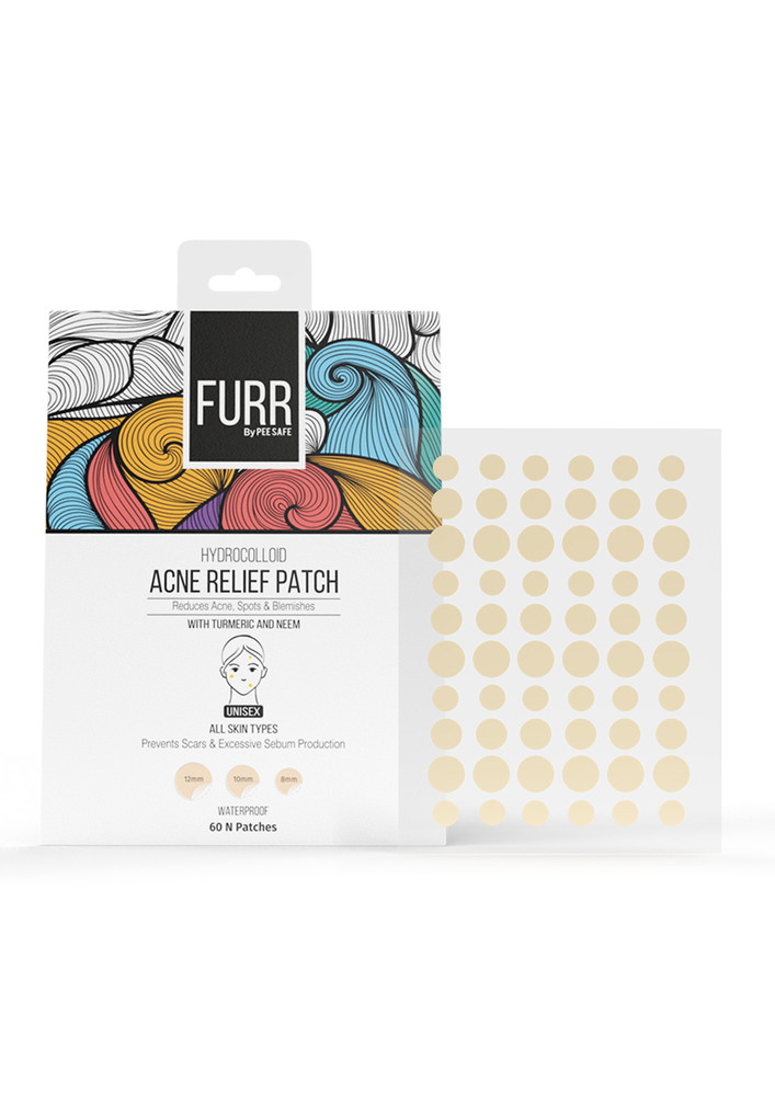 FURR By Pee Safe Acne Relief Patches (60 Patches)