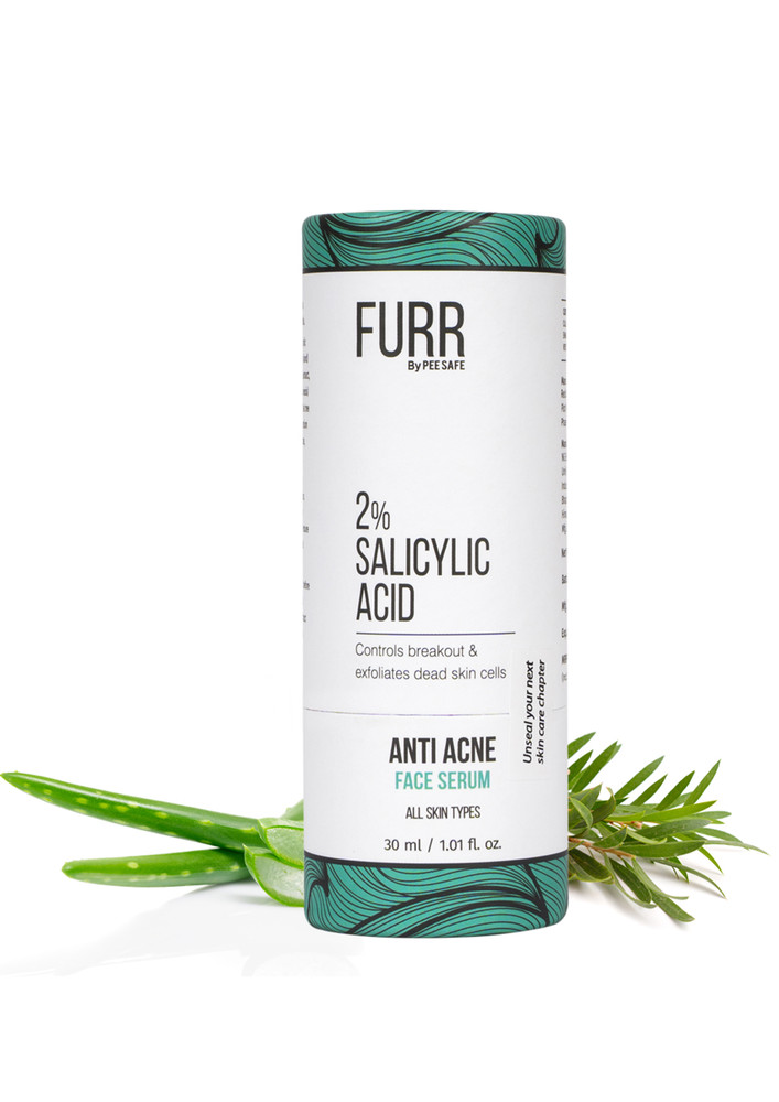 Furr 2% Salicylic Acid Face Serum: 30 ml|Anti Acne Face Serum