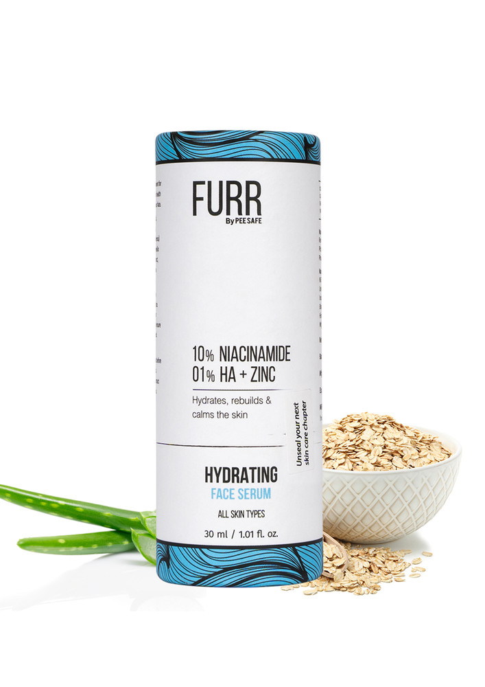 Furr 10% Niacinamide+ 1% Hyaluronic Acid+ Zinc Face Serum: 30 Ml | Hydrating Face Serum