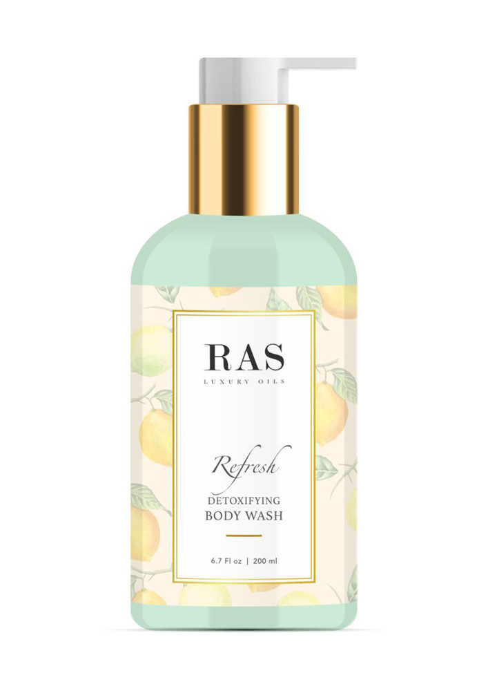 Ras Luxury Oils Refresh Detoxifying & Acne Reducing Body Wash