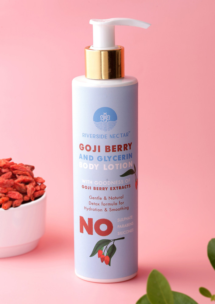 GOJI BERRY WITH GLYCERIN BODY LOTION FOR NOURISHED, SILKY SMOOTH & HYDRATED BODY LOTION