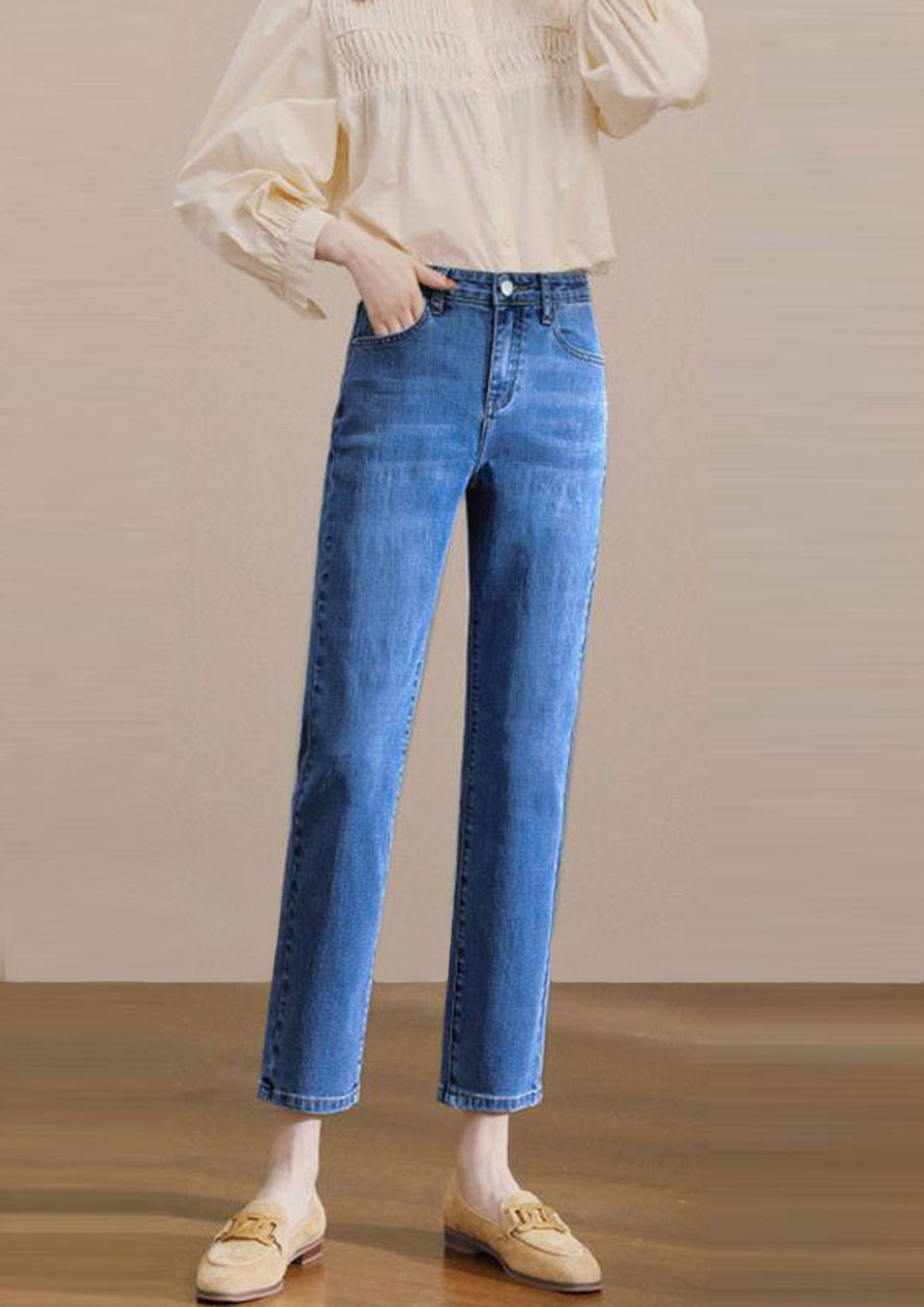 Skinny Ankle Jeans - Denim blue - Ladies | H&M IN