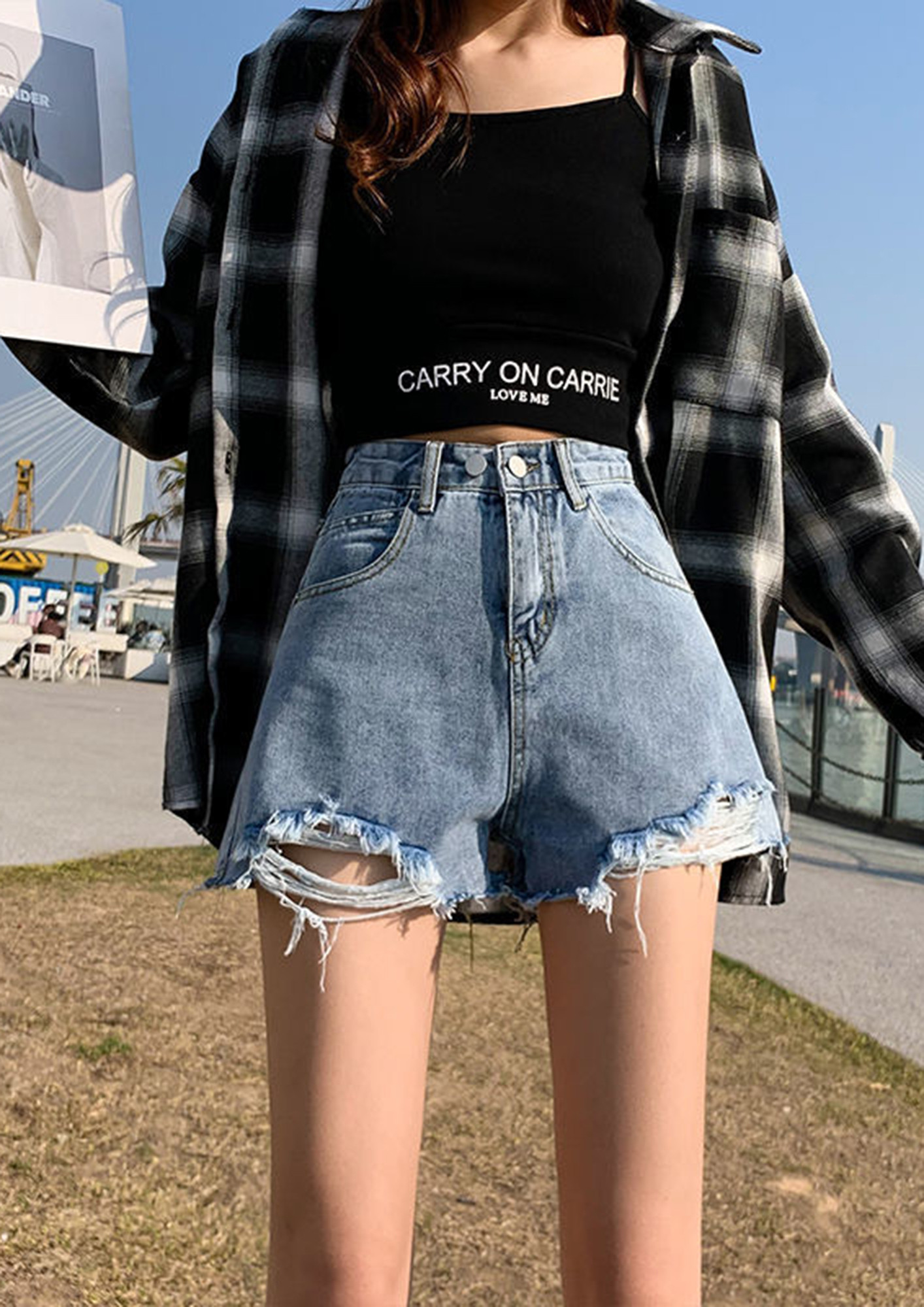 TheList: The Almighty Jean Short - The Best Denim Shorts Inspo