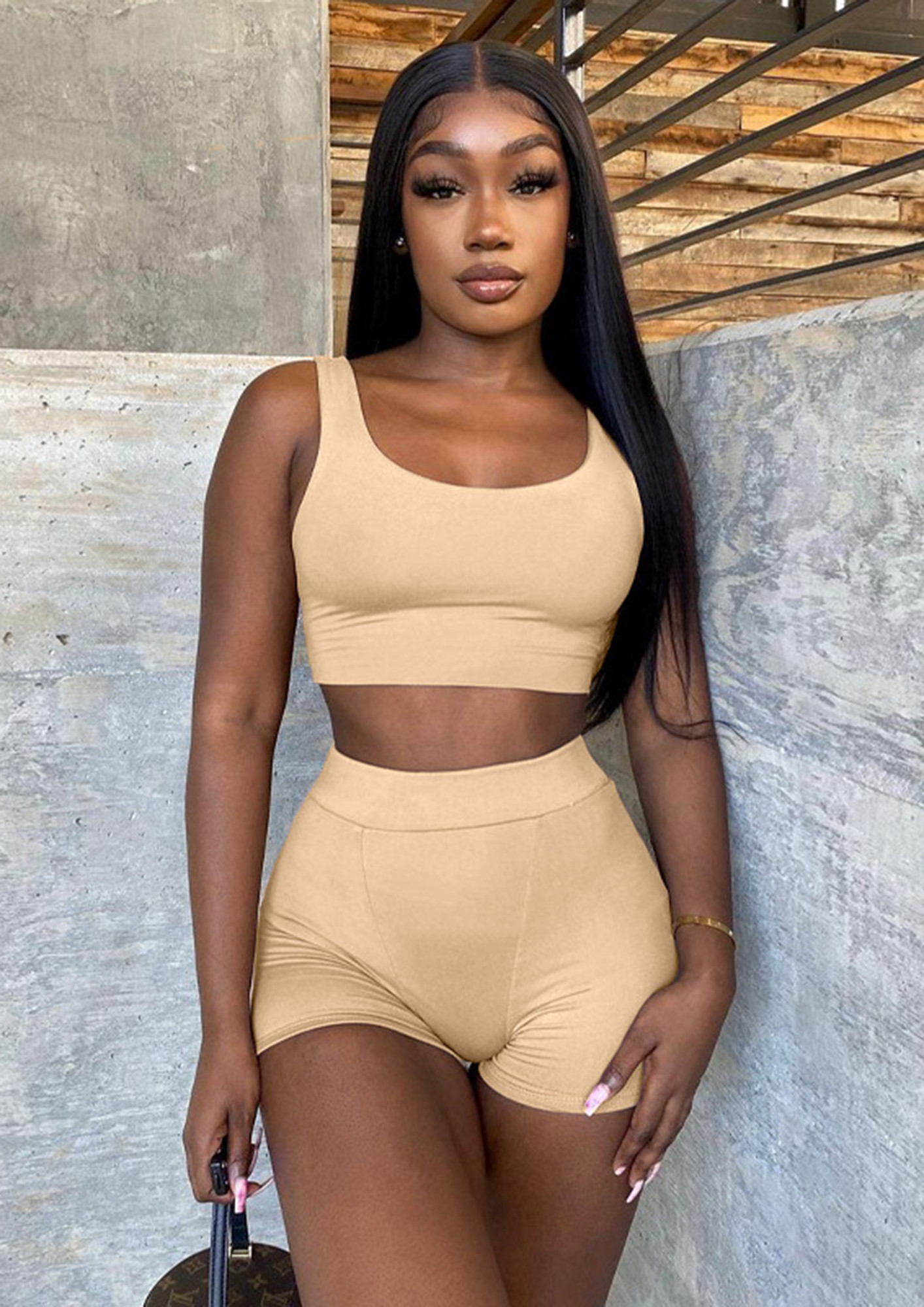 JUST ANOTHER DAY NUDE TWO PIECE SET