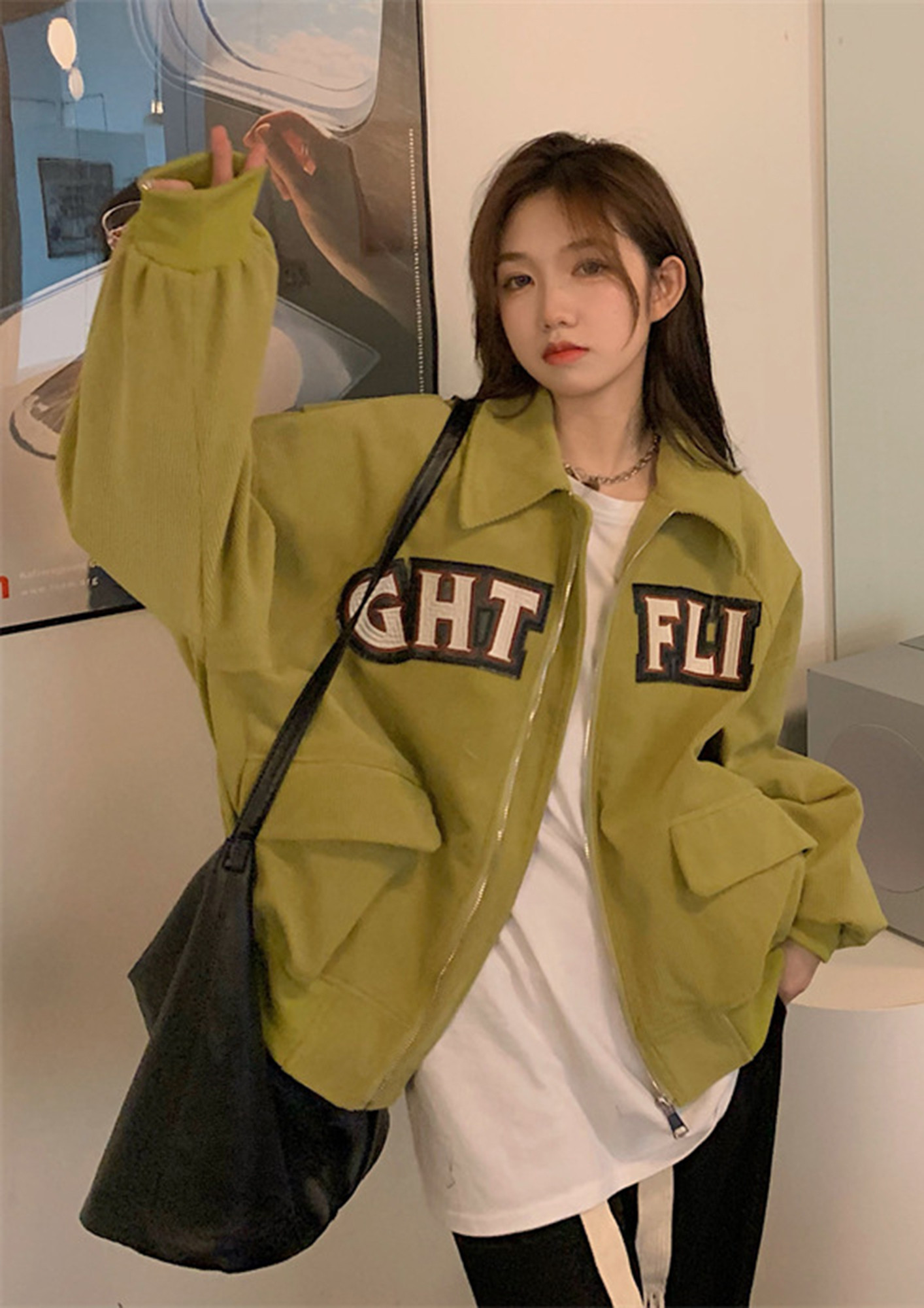 Cheap Korean Fashion Hong Kong Style Jeans Coat Autumn Winter Denim Jacket  Women Tops Short Jackets Solid Color Loose Clothes 29281 | Joom