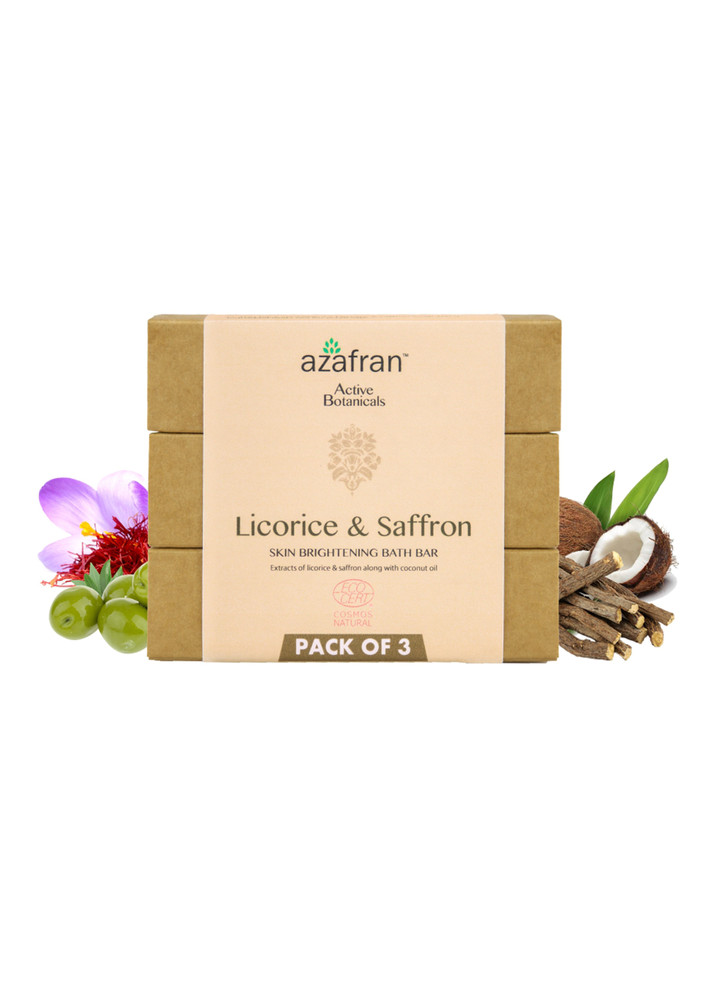 Organic Licorice & Saffron Bath Bar 