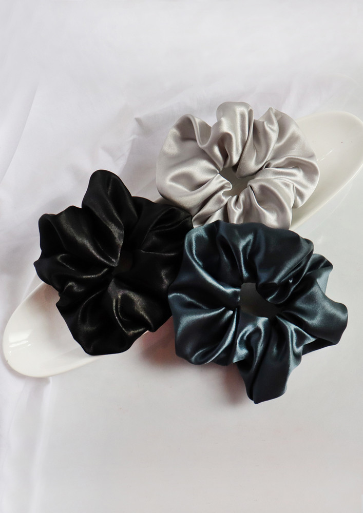 Ashes To Pearl Combo Scrunchies