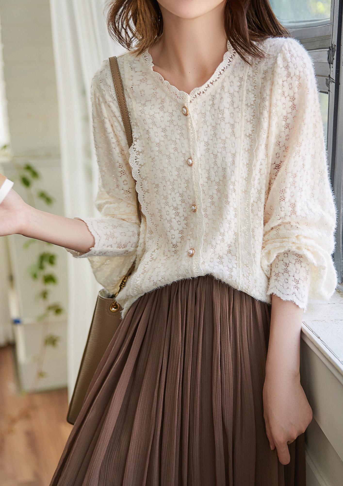 ALL ABOUT YOU LACE CARDIGAN