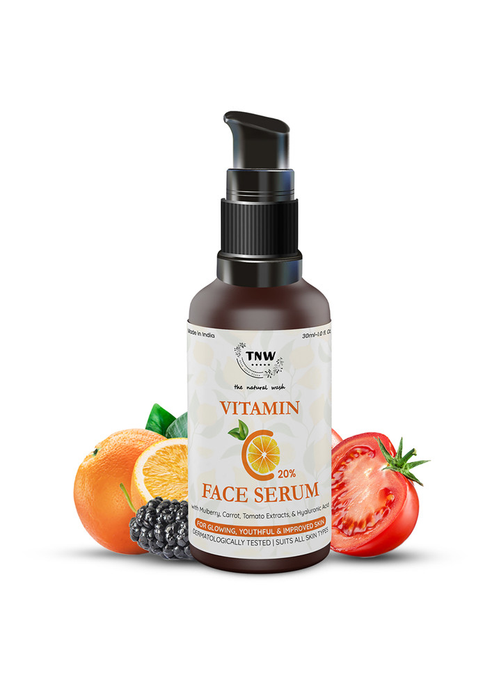 TNW-The Natural Wash Vitamin C Face Serum for Glowing Skin, Youthful & Improved skin | Suitable for All Skin Types