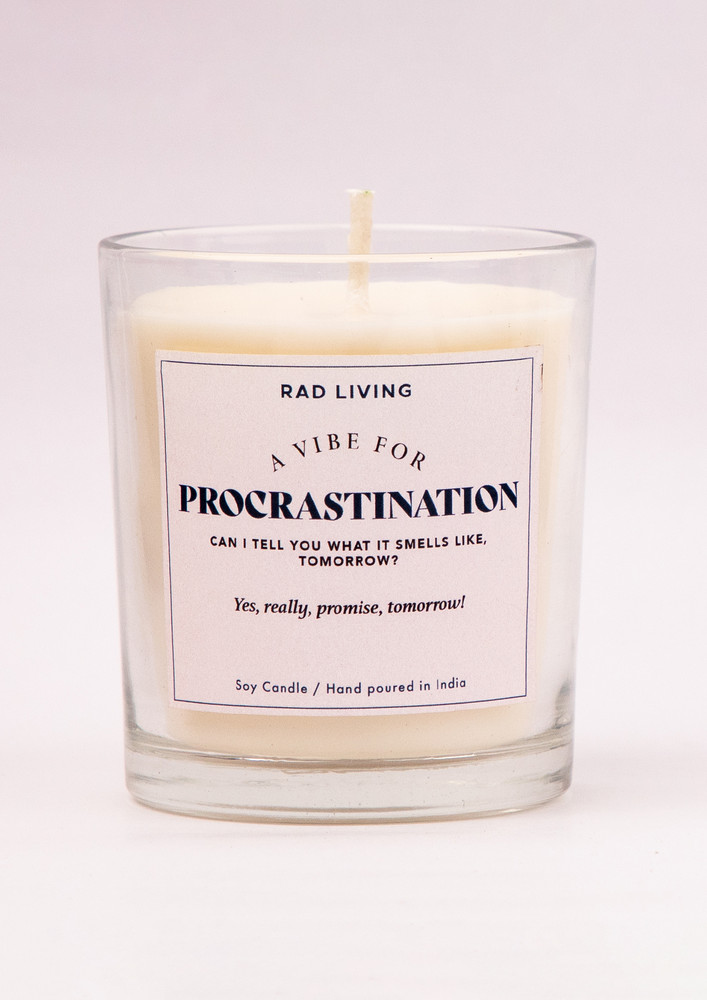 Procrastination - Seaside Scented Candle