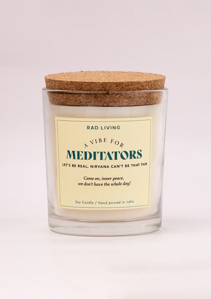 Meditators - Nag Champa Scented Candle