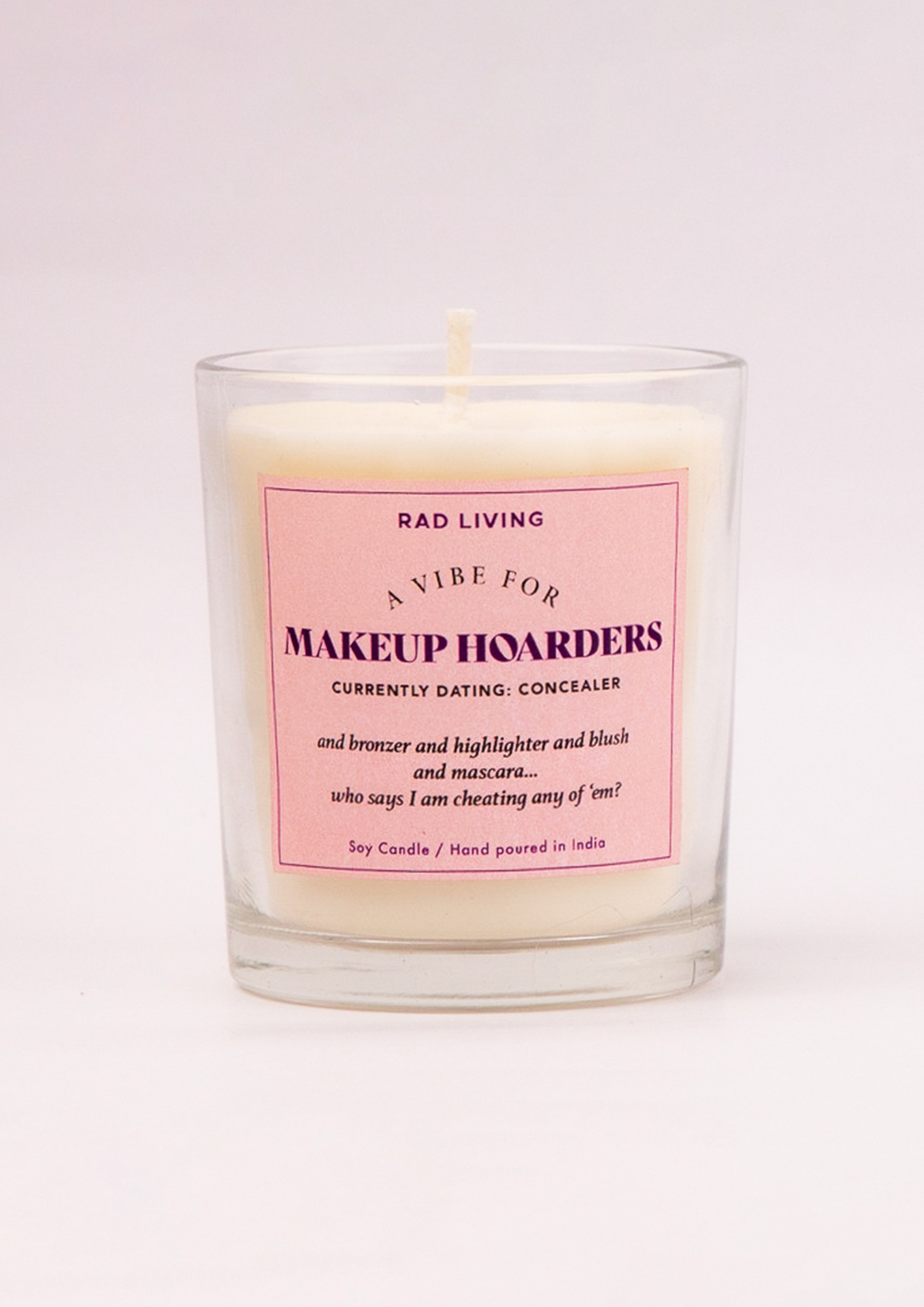Makeup Hoarders - Almond and Shea Butter Scented Candle