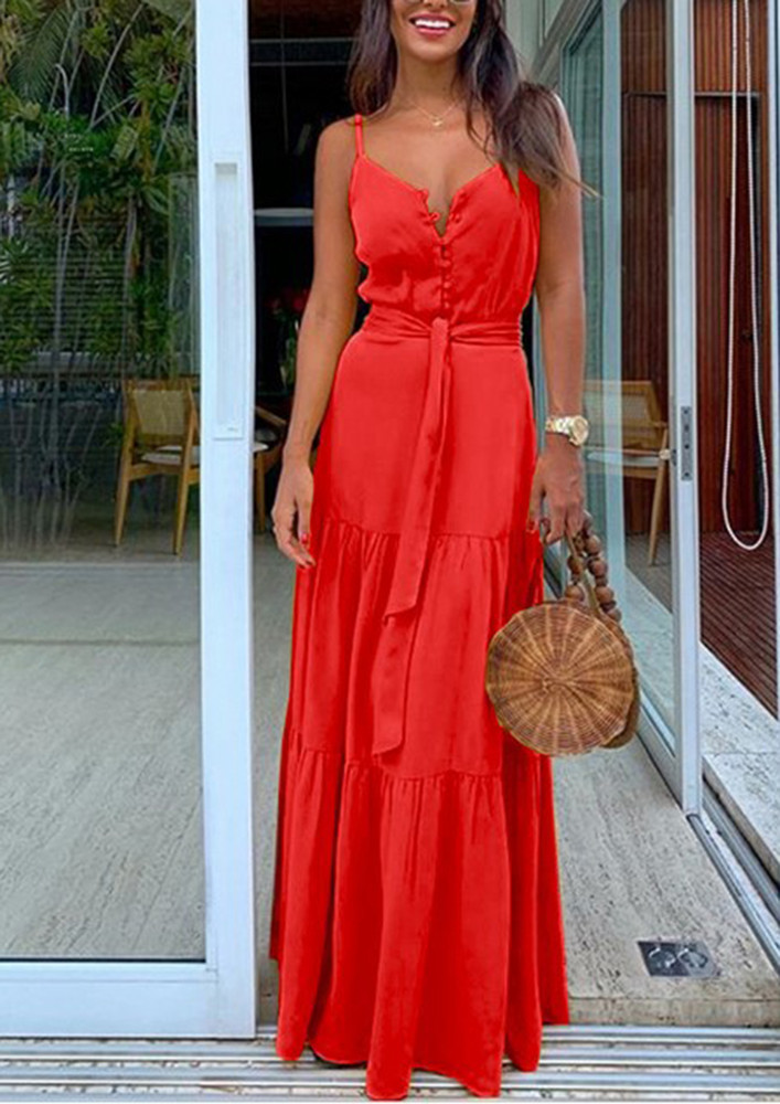 A Greek Vacay Red Dress