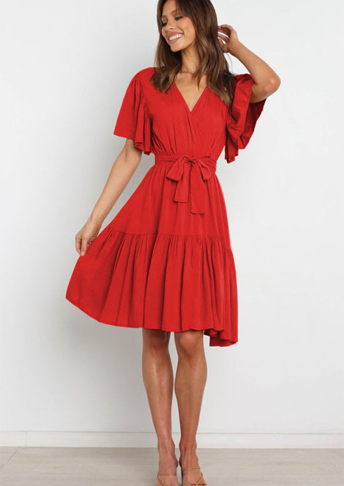 A Latin Summer Red Dress