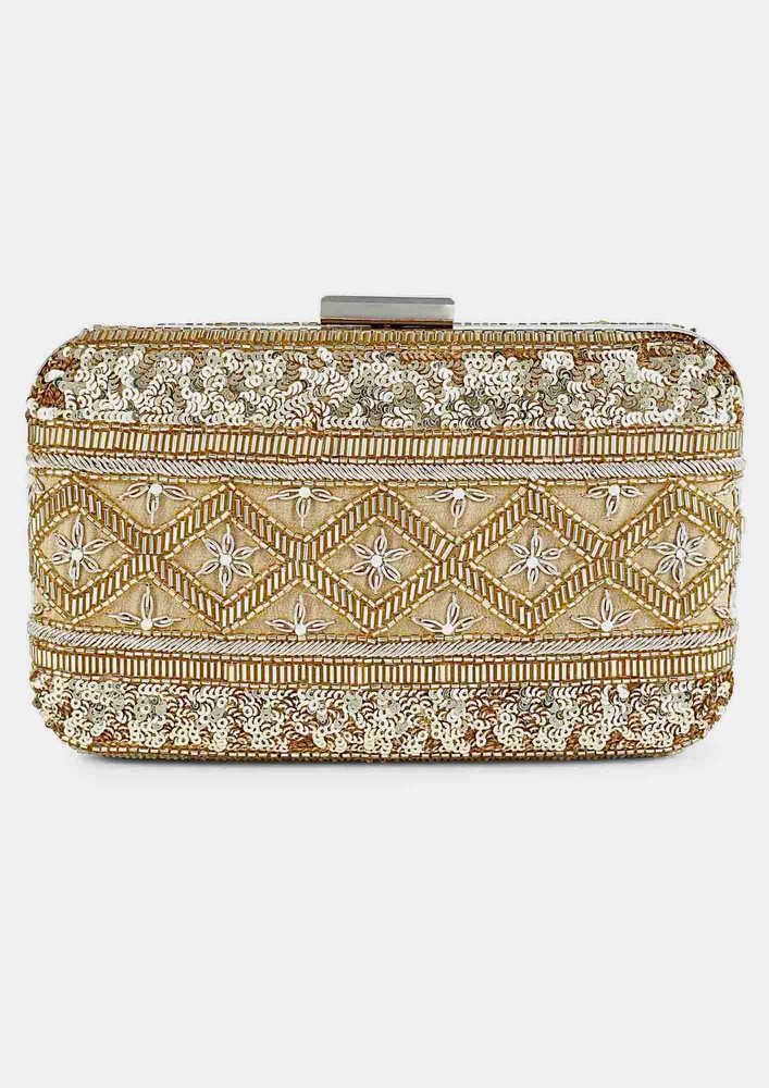 Gold Lined Clutch