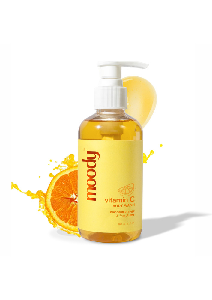 Moody Vitamin C Body Wash
Mandarin Orange & Fruit AHAs
