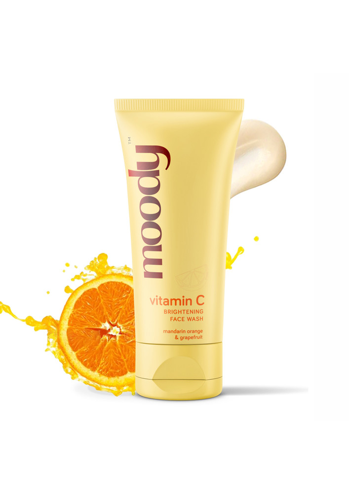 Moody Vitamin C Brightening Face Wash Mandarin Orange & Grapefruit