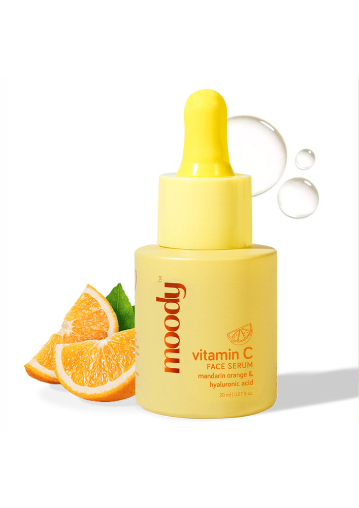 Moody Vitamin C Face Serum
Mandarin Orange & Hyaluronic Acid