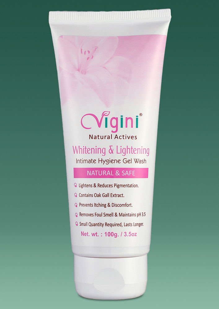 Vigini Intimate Whitening & Lightening Hygiene Gel Wash women 100 gms