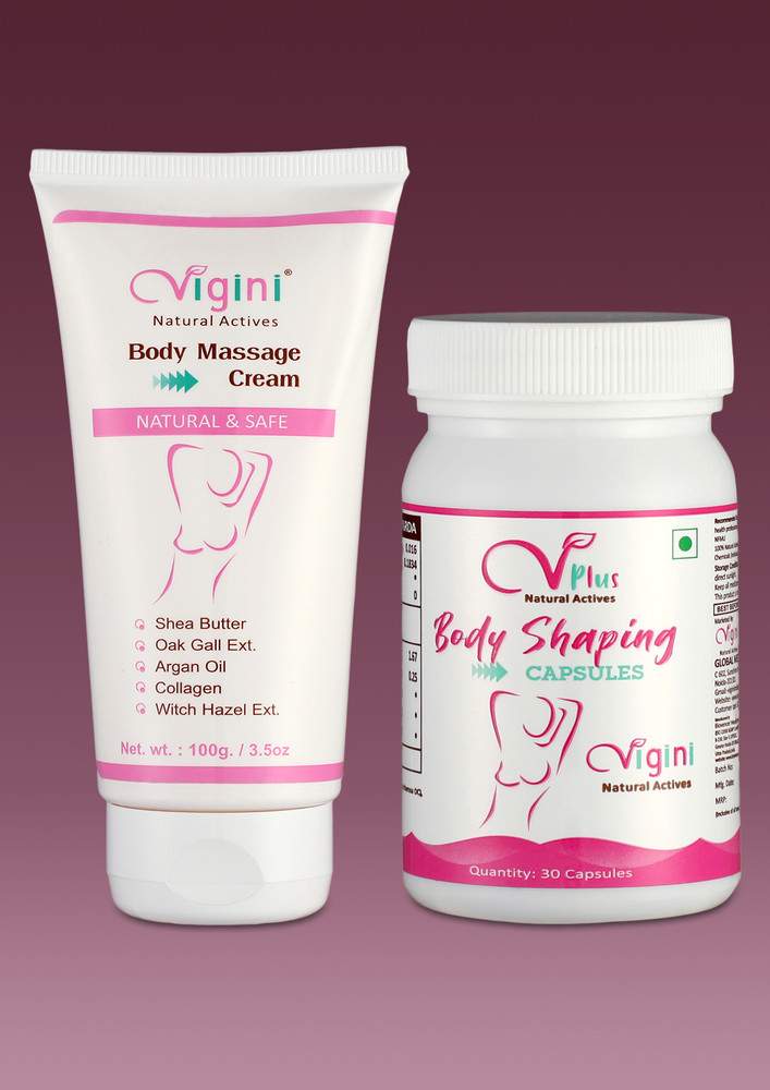 Vigini Breast Bust Bigger Enlargement Enhancement Tightening Cream Gel Boobs Capsule Med Tabs.