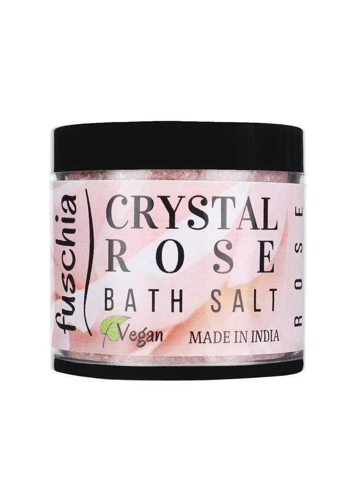 Fuschia Crystal Rose Bath Salt - 100 Gms