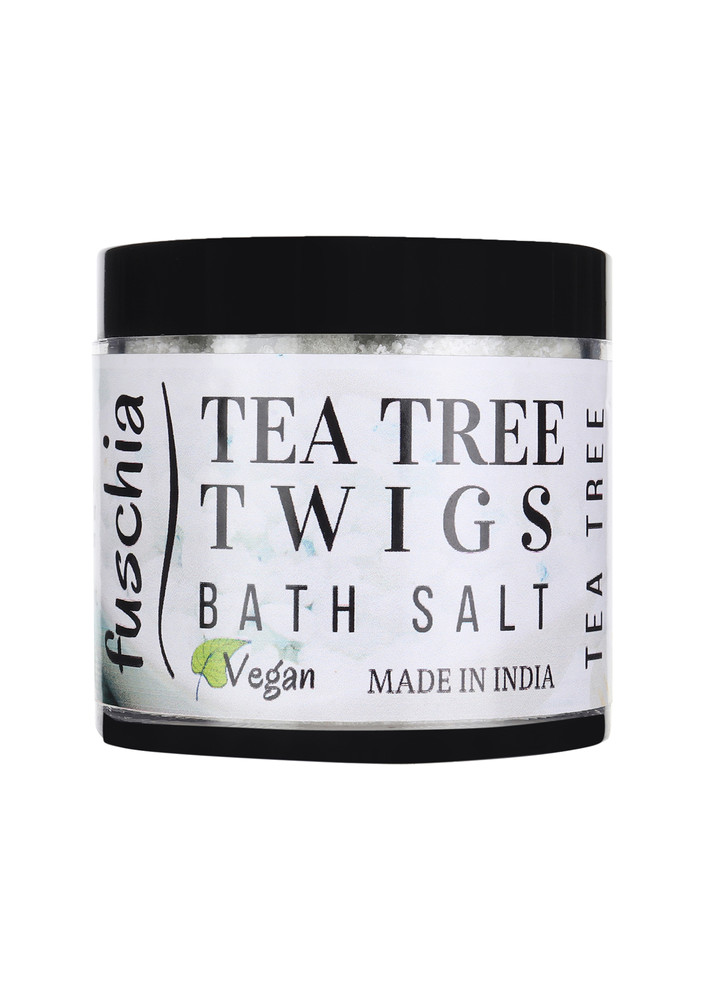 Fuschia Tea Tree Twigs Bath Salt - 100 gms
