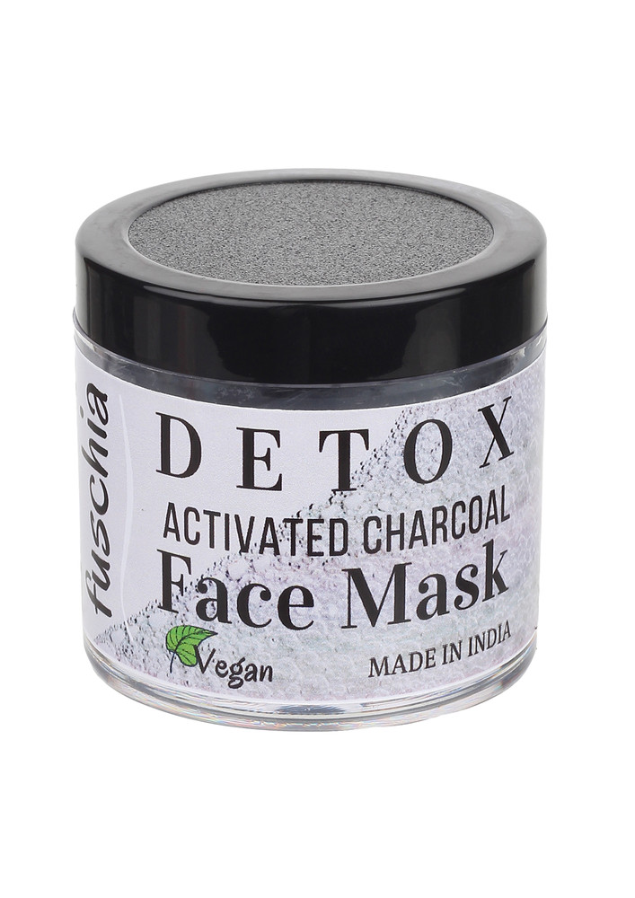 Fuschia Detox Face Mask - Activated Charcoal