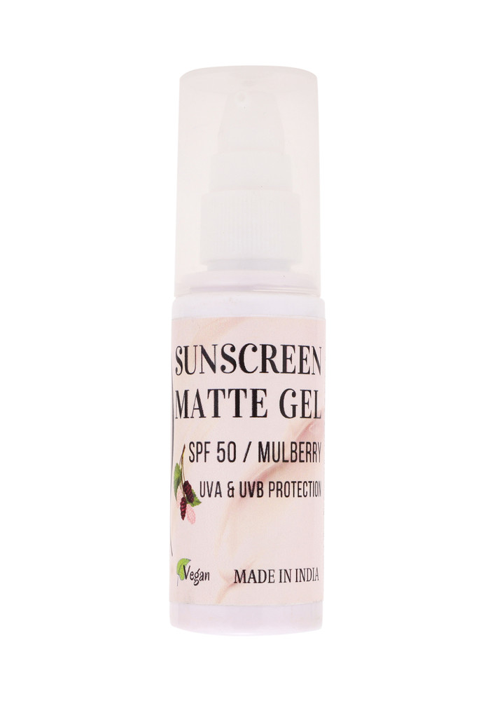 Fuschia Spf-50 Sunscreen Matt Gel - 50ml