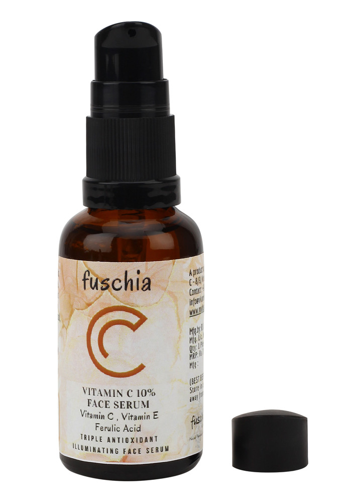 Fuschia 10% Vitamin C Triple Anti-Oxidant Illuminating Face Serum