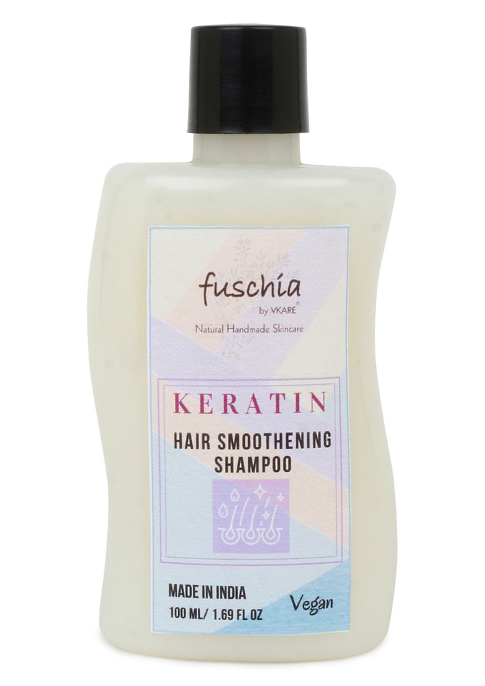 Fuschia Keratin Based Hair Smoothening Protein Shampoo