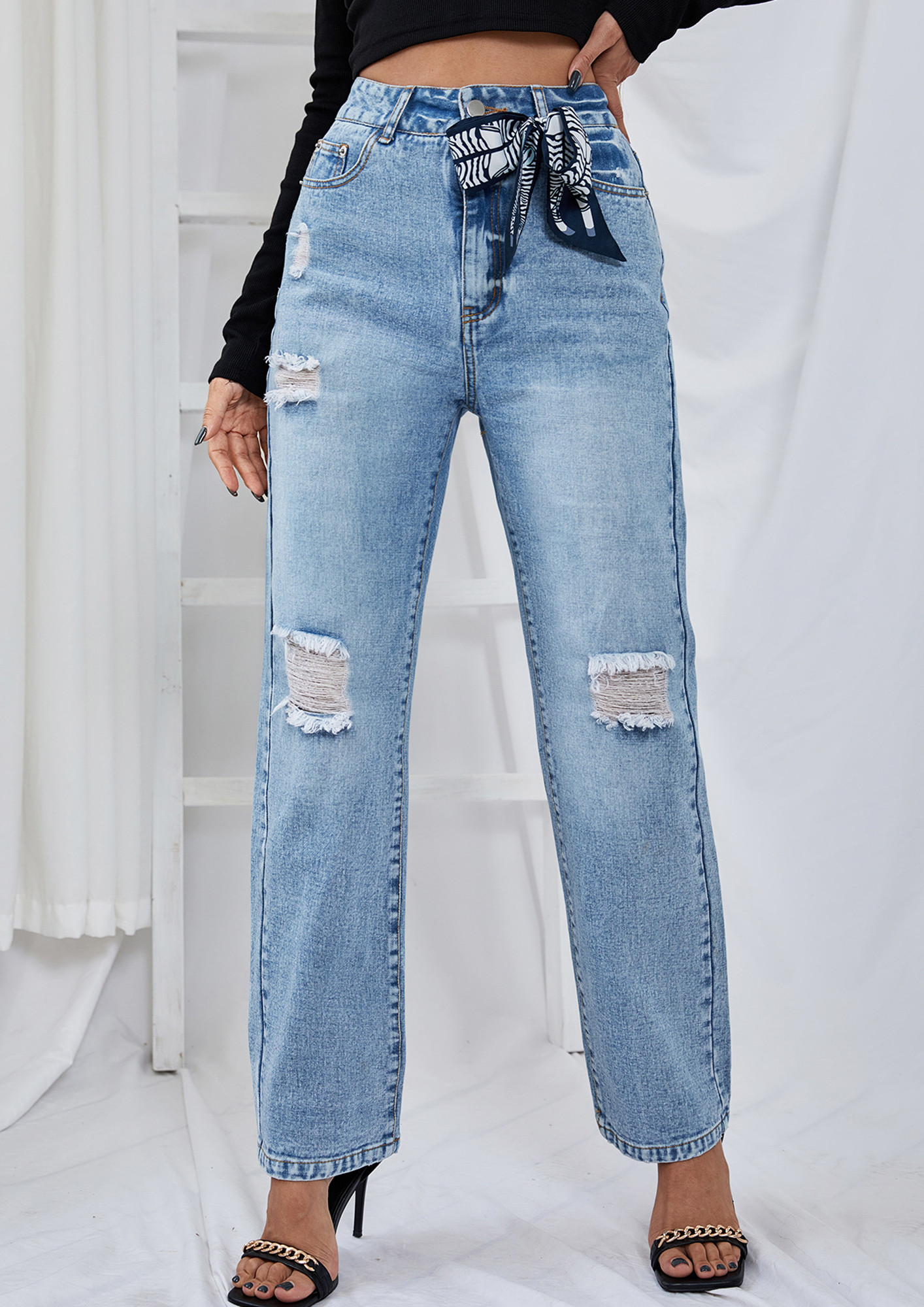 ELONGATE YOUR STYLE BLUE JEANS
