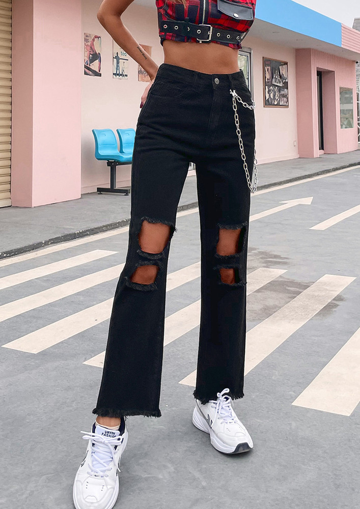CHIC APPROACH BLACK JEANS