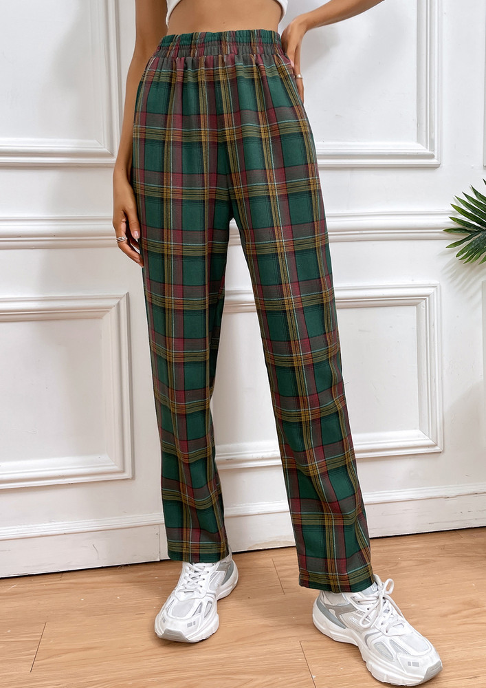 Check For Yourself Plaid Trouser