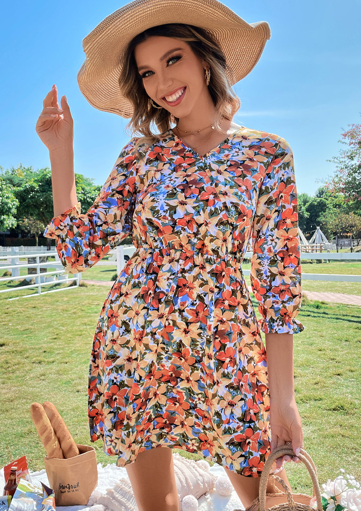 READY FOR VACAY MULTI COLOR DRESS