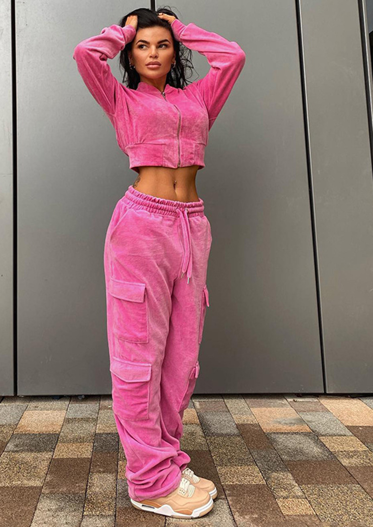Buy Hot Pink Trousers Online In India -  India