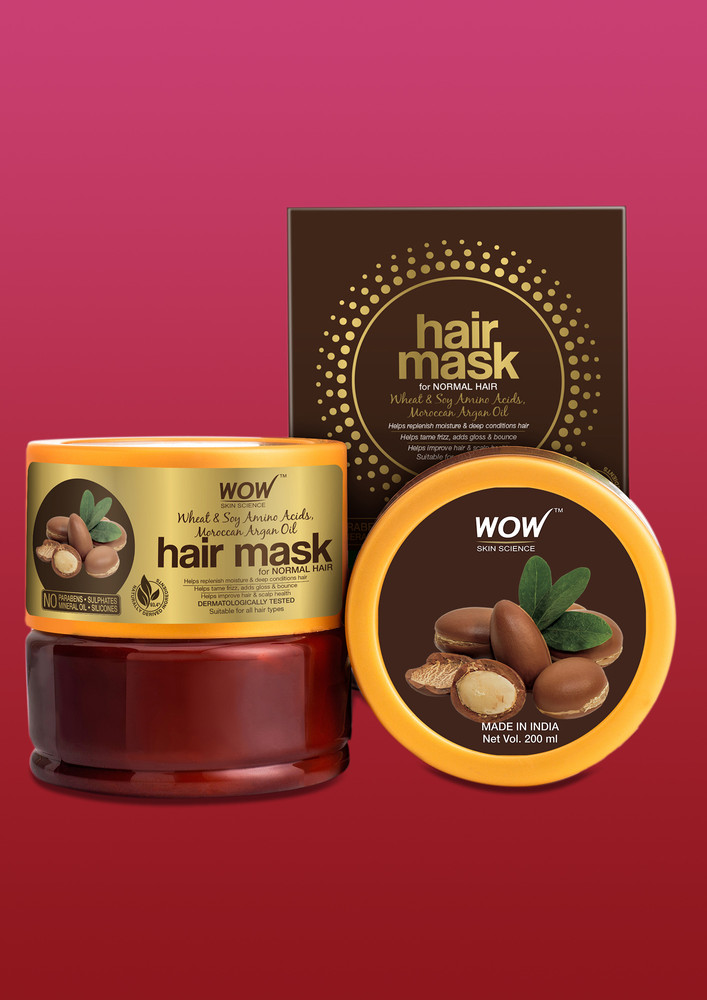 Wow Skin Science Hair Mask For Normal Hair 200ml