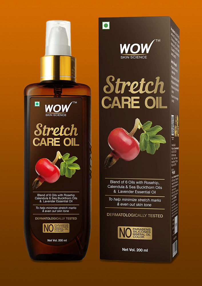 Wow Skin Science Stretch Care Oil - 200ml