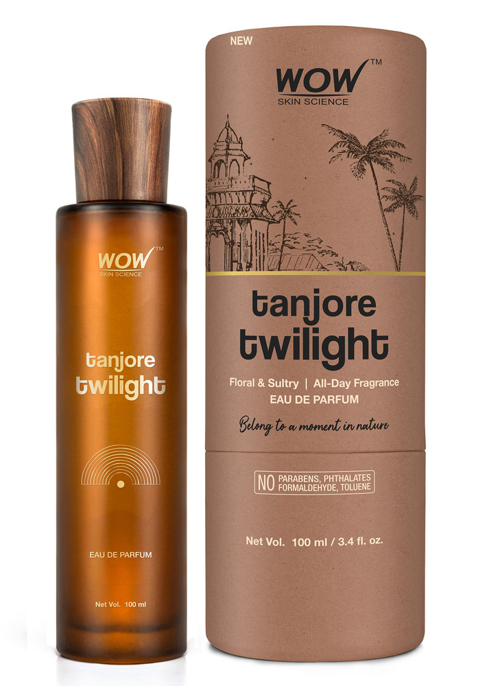 WOW Skin Science Eau De Parfum Tanjore Twilight - Floral And Sultry All Day Fragrance - Long Lasting & Unisex Perfume-WOW_PERF_TT