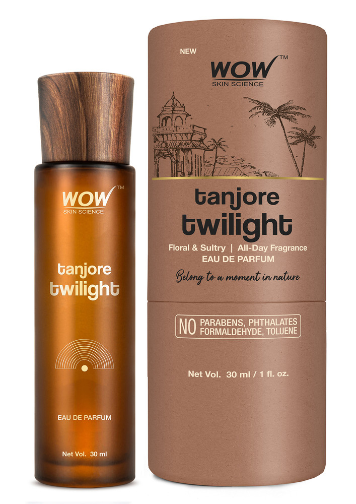 WOW Skin Science Eau De Parfum Tanjore Twilight - Floral And Sultry All Day Fragrance - Long Lasting & Unisex Perfume-WOW_PERF_TT30