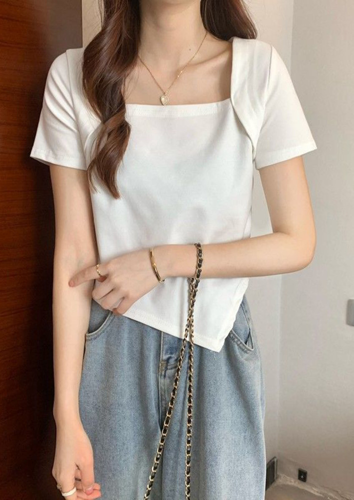 THE MERRIER STYLE WHITE TOP