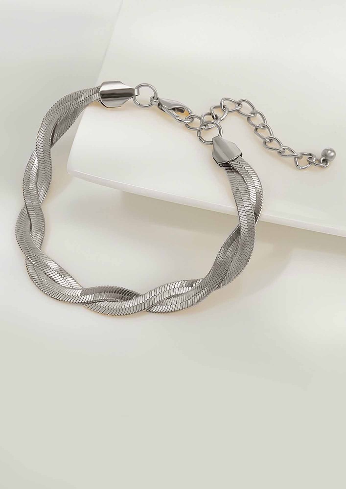 Simplicity Forever Silver Bracelet