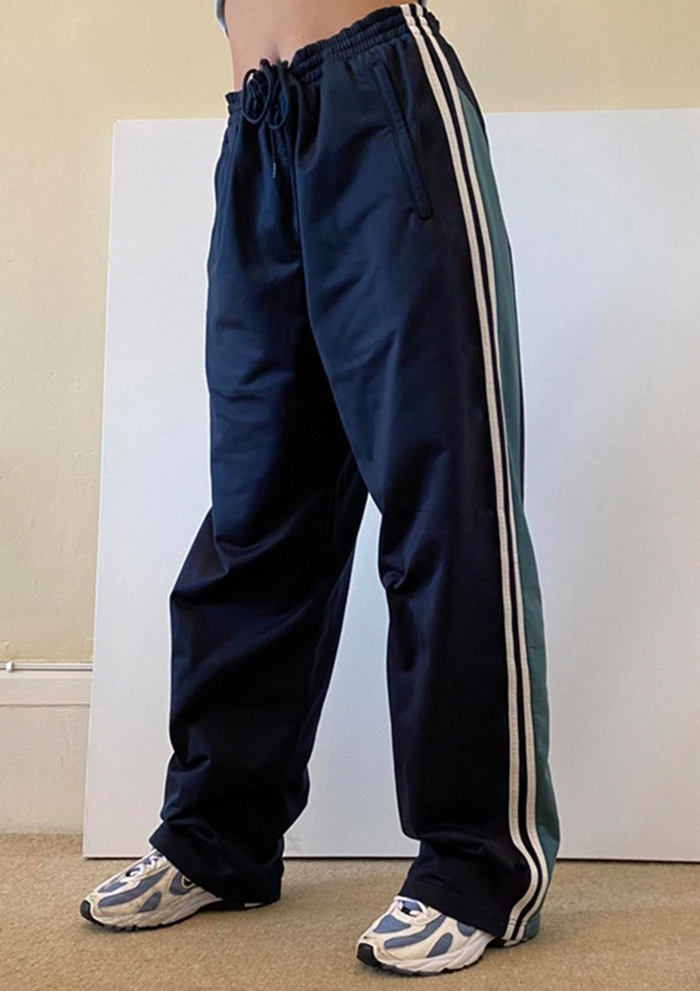 Palm Angels Track Pants Loose in Black | Lyst