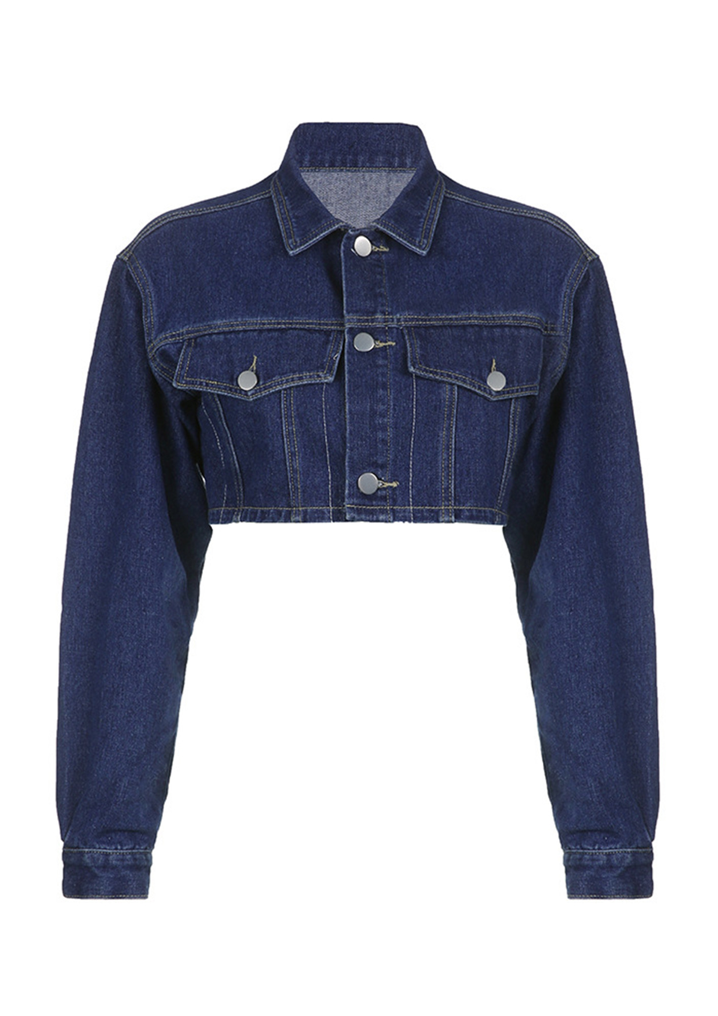 Girls Lightwash Crop Denim Jacket | Girls Jackets | Select Fashion Online