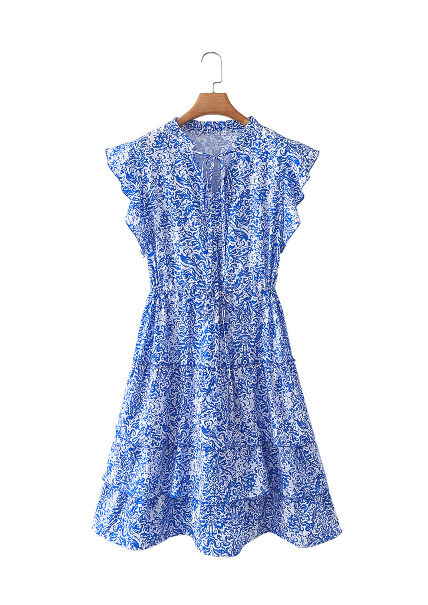INTO THE BLUES SKATER DRESS